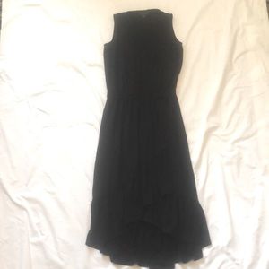 I. Jill petite extra small, tiered, black knit dress